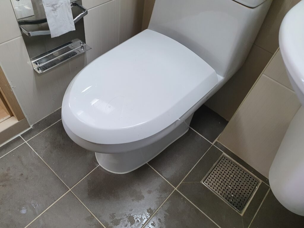 변기위치이동 완료